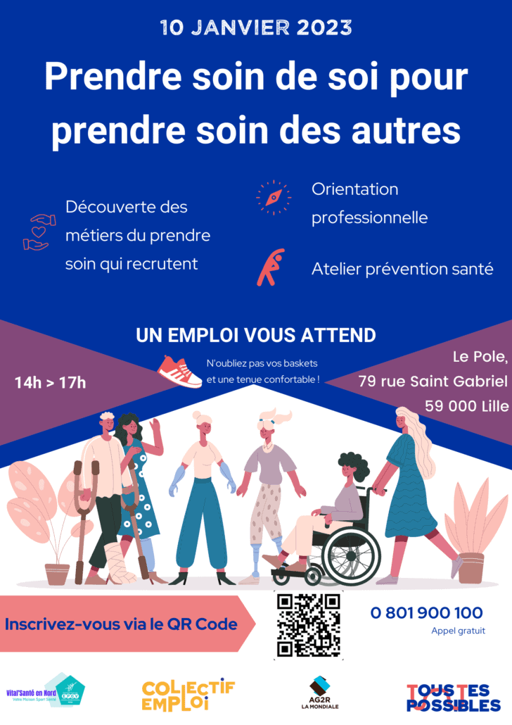 Affiche Prendre soin de soi pour prendre soin des autres